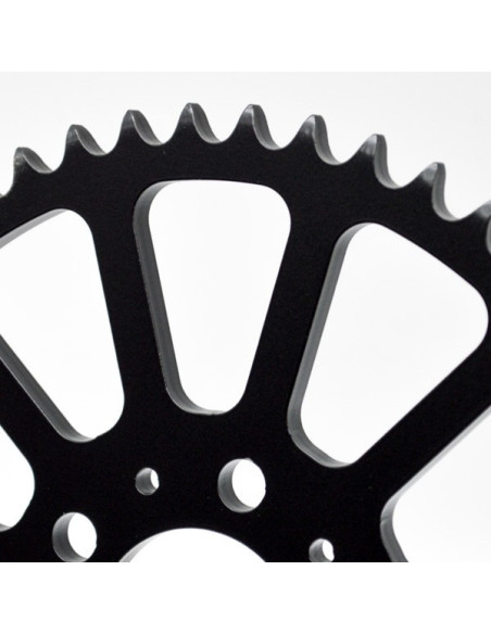 Steel Sprocket 50t 530 Harley Davidson Dyna FXD Glide Sportster 883 1200 1450 1600 Stunt Club Style