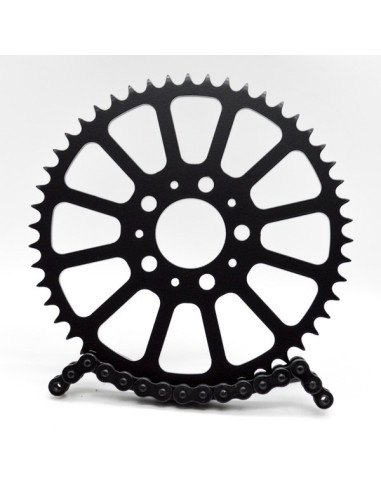Steel Sprocket 50t 530 Harley Davidson Dyna FXD Glide Sportster 883 1200 1450 1600 Stunt Club Style