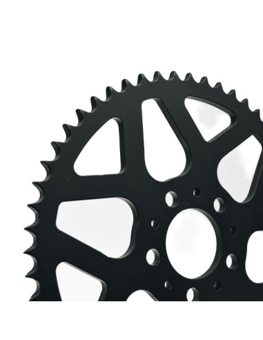 Steel Sprocket 55t 530 Harley Davidson Dyna FXD Glide Sportster 883 1200 1450 1600 Stunt Club Style