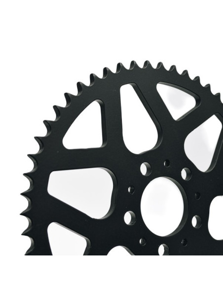 Steel Sprocket 55t 530 Harley Davidson Dyna FXD Glide Sportster 883 1200 1450 1600 Stunt Club Style