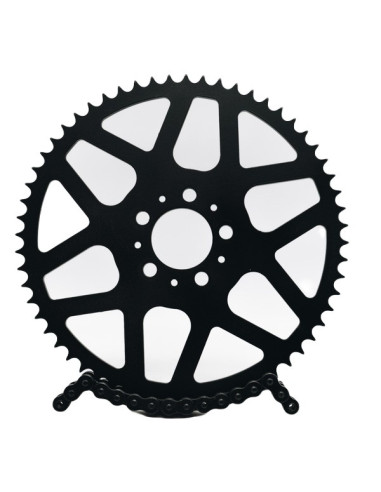 Steel Sprocket 60t 530 Harley Davidson Dyna FXD Glide Sportster 883 1200 1450 1600 Stunt Club Style