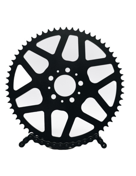 Steel Sprocket 60t 530 Harley Davidson Dyna FXD Glide Sportster 883 1200 1450 1600 Stunt Club Style