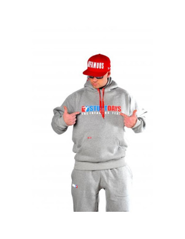 HOODIE STUNT DAYS GREY – Infamous Team Infms Stunt +Stickers