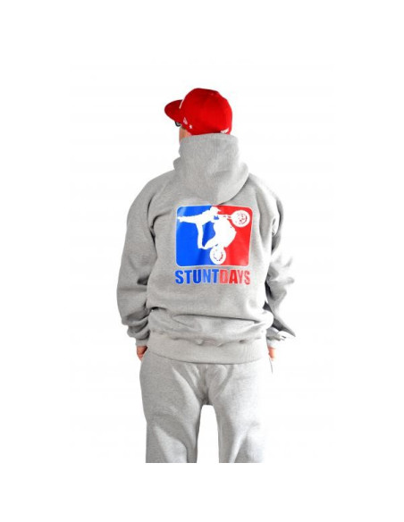 HOODIE STUNT DAYS GREY – Infamous Team Infms Stunt +Stickers