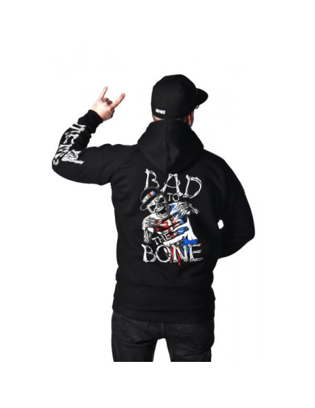 HOODIE BAD – Infamous Team Infms Stunt +Stickers