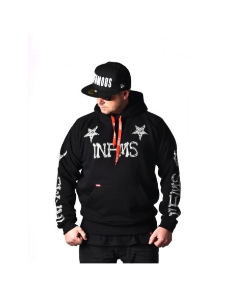 HOODIE BAD – Infamous Team Infms Stunt +Stickers