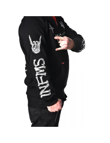 HOODIE BAD – Infamous Team Infms Stunt +Stickers