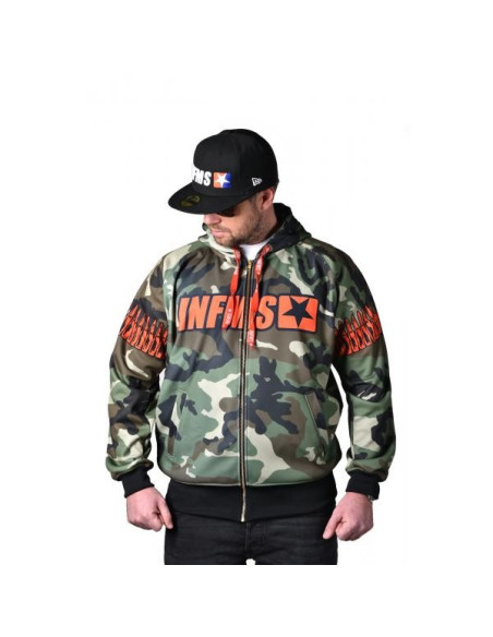 HOODIE CAMO AK47 – Infamous Team Infms Stunt +Stickers