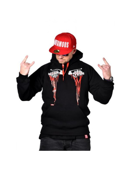 HOODIE FULL THROTTLE – Infamous Team Infms Stunt +STICKERS