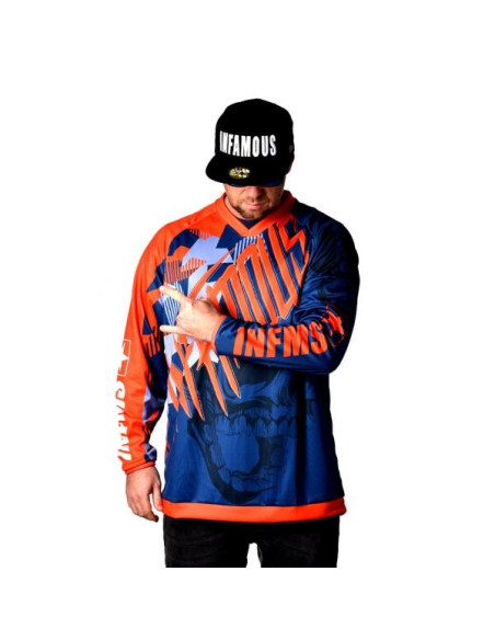 SWEATSHIRT JERSEY INFAMOUS – Infamous Team Infms Stunt +Stickers