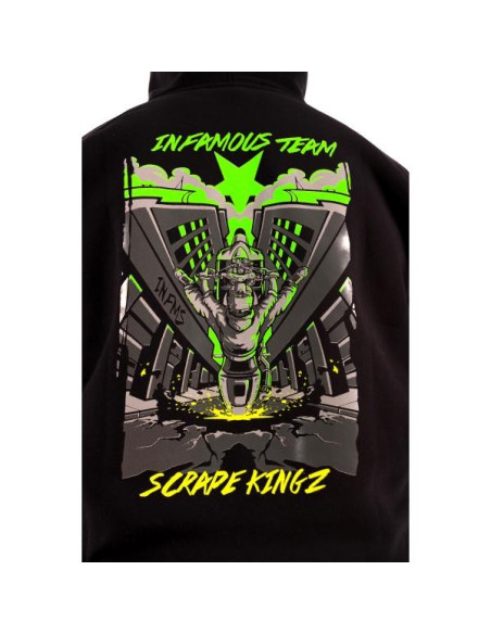 HOODIE SCRAPE KINGZ – Infamous Team Infms Stunt STICKERS
