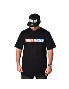 T-SHIRT TRZYMAJ GAZ STAR BLACK | WHITE – Infamous Team Infms Stunt +Stickers 2