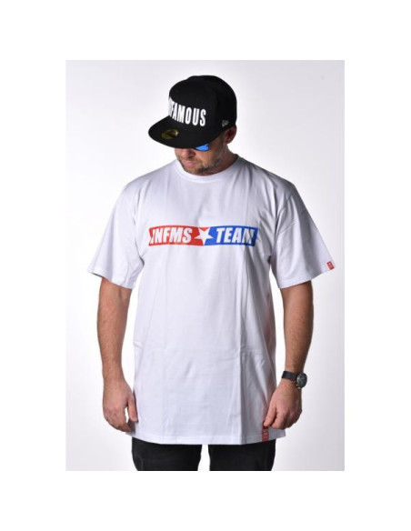 T-SHIRT TRZYMAJ GAZ STAR BLACK | WHITE – Infamous Team Infms Stunt +Stickers