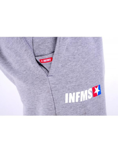 SWEATPANTS INFMS BLACK | GREY – Infamous Team Infms Stunt +Stickers