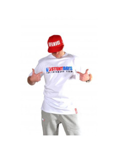 T-SHIRT STUNT DAYS – WHITE – Infamous Team Infms Stunt +Stickers