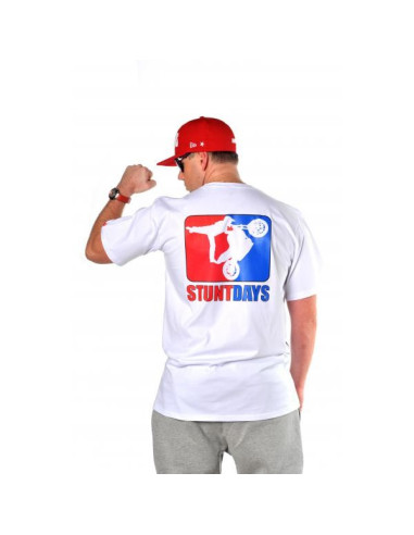 T-SHIRT STUNT DAYS – WHITE – Infamous Team Infms Stunt +Stickers