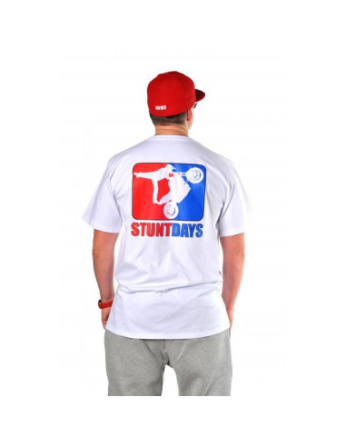T-SHIRT STUNT DAYS – WHITE – Infamous Team Infms Stunt +Stickers