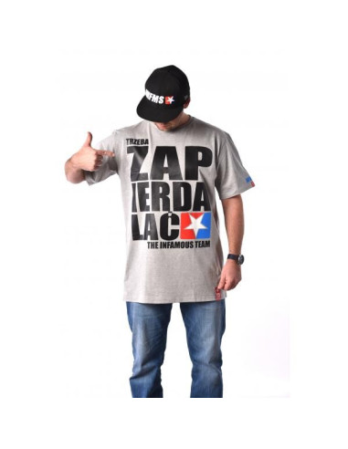T-SHIRT TRZEBA ZAPIERDALAĆ – BLACK | GREY | RED | WHITE – Infamous Team Infms Stunt STICKERS