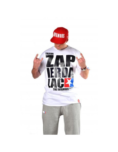 T-SHIRT TRZEBA ZAPIERDALAĆ – BLACK | GREY | RED | WHITE – Infamous Team Infms Stunt STICKERS