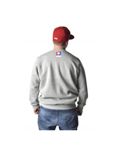 CREWNECK SWEATSHIRT TRZEBA ZAPIERDALAĆ BLACK | GREY – Infamous Team Infms Stunt STICKERS