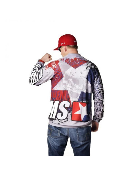JERSEY SWEATSHIRT RIDING HIGH – Infamous Team Infms Stunt +STICKERS