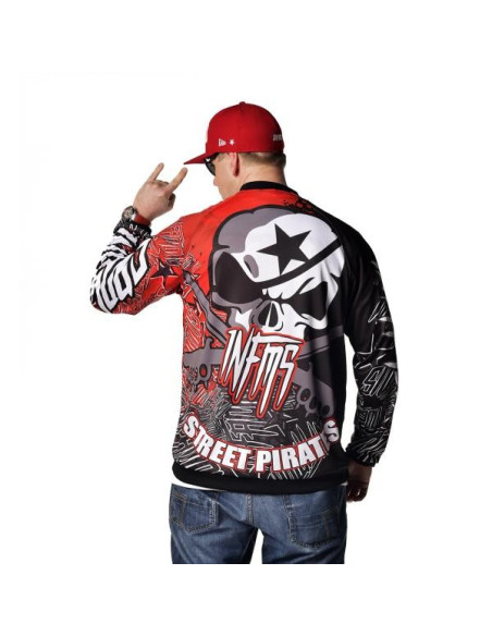 JERSEY SWEATSHIRT STREET PIRATES – Infamous Team Infms Stunt STICKERS