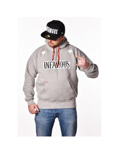 HOODIE SONS OF INFAMY BLACK | GREY – Infamous Team Infms Stunt STICKERS
