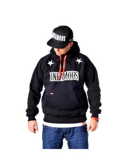 HOODIE SONS OF INFAMY BLACK | GREY – Infamous Team Infms Stunt STICKERS