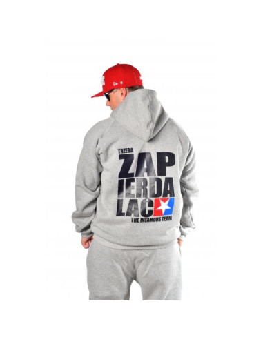 HOODIE TRZEBA ZAPIERDALAĆ BLACK | GREY | NAVY – Infamous Team Infms Stunt STICKERS