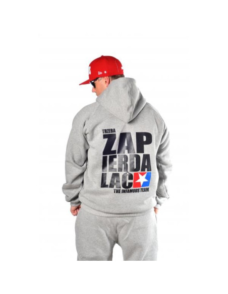 HOODIE TRZEBA ZAPIERDALAĆ BLACK | GREY | NAVY – Infamous Team Infms Stunt STICKERS