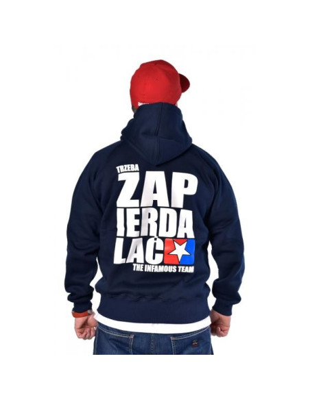 HOODIE TRZEBA ZAPIERDALAĆ BLACK | GREY | NAVY – Infamous Team Infms Stunt STICKERS