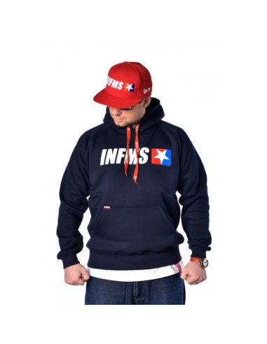 HOODIE TRZEBA ZAPIERDALAĆ BLACK | GREY | NAVY – Infamous Team Infms Stunt STICKERS