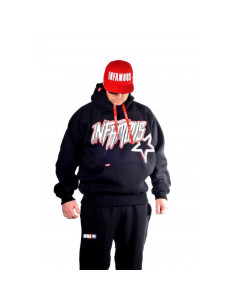 HOODIE STREET PIRATES BLACK – Infamous Team Infms Stunt STICKERS 2