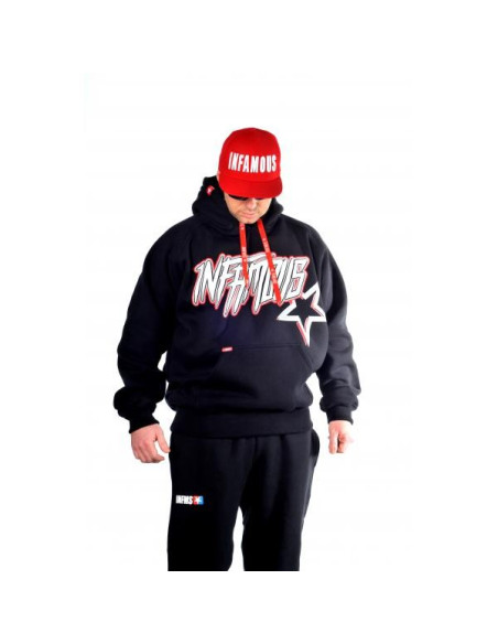 HOODIE STREET PIRATES BLACK – Infamous Team Infms Stunt STICKERS