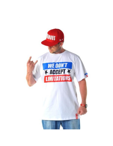 T-SHIRT LIMITATIONS – WHITE | BLACK – Infamous Team Infms Stunt +STICKERS