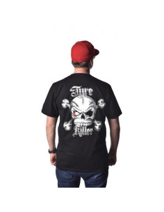T-SHIRT TYRE KILLER – BLACK – Infamous Team Infms Stunt STICKERS