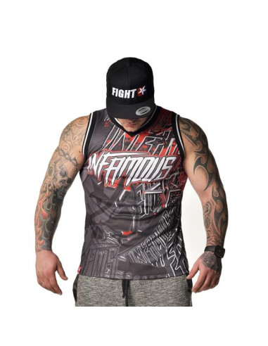 TANKTOP STREET PIRATES – BLACK – Infamous Team Infms Stunt -STICKERS