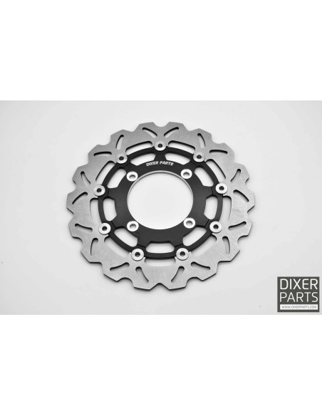 Rotor Brake Disc Handbrake Stunt 300 mm Kawasaki Z750 (2007-2010) Radial Dual Left