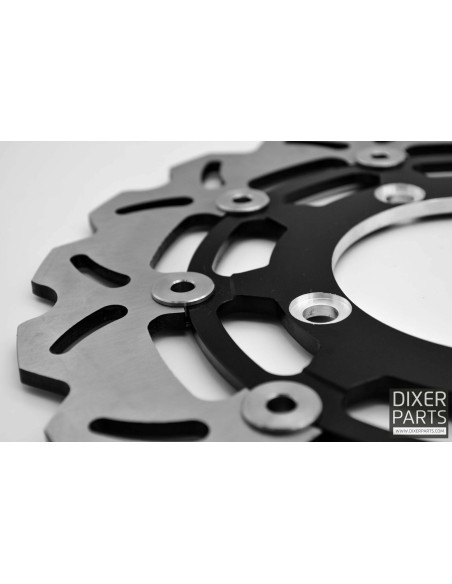 Rotor Brake Disc Handbrake Stunt 300 mm Kawasaki Z750 (2007-2010) Radial Dual Left