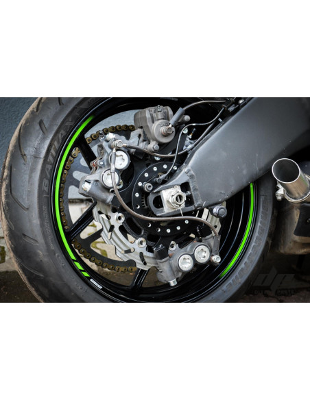 Rotor Brake Disc Handbrake Stunt 300 mm Kawasaki Z750 (2007-2010) Radial Dual Left