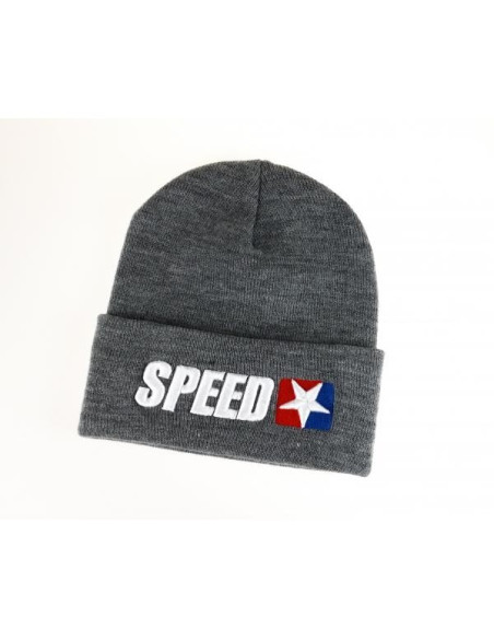 Winter BEANIE SPEED 3D GREY | BLACK | RED Infamous Team Infms Stunt STICKERS