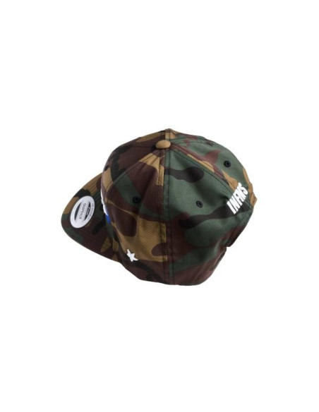 SNAPBACK INFAMOUS CAMO 3D Infamous Team Infms Stunt +Stickers