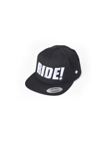 SNAPBACK RIDE! 3D RED | BLACK | GREY Infamous Team Infms Stunt +Stickers