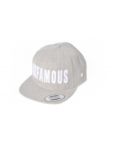 SNAPBACK INFAMOUS 3D RED | GREY | BLACK Infamous Team Infms Stunt +Stickers
