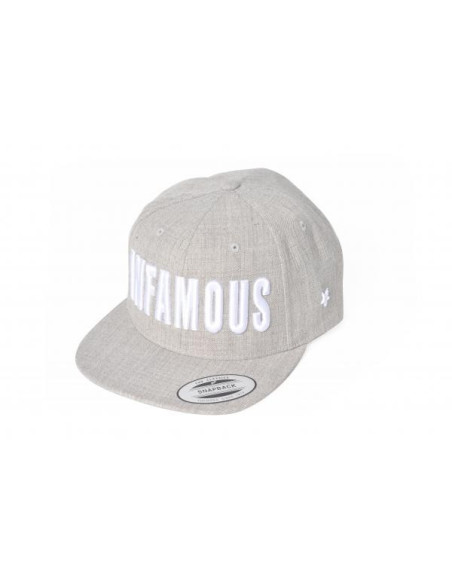 SNAPBACK INFAMOUS 3D RED | GREY | BLACK Infamous Team Infms Stunt +Stickers