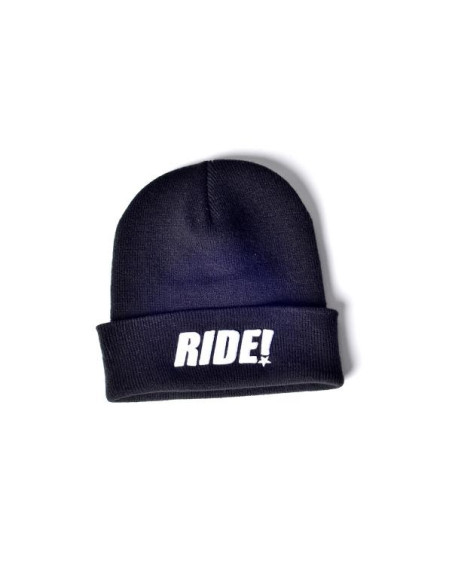 Winter BEANIE RIDE GREY | RED | BLACK Infamous Team Infms Stunt +STICKERS