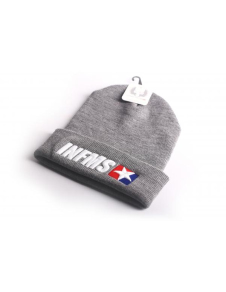Winter BEANIE INFMS GREY | NAVY | PINK | RED | BLACK Infamous Team Infms Stunt +Stickers