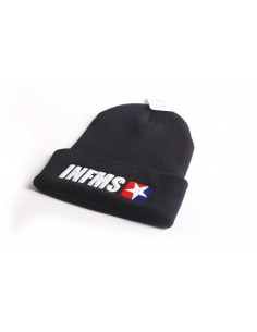 Winter BEANIE INFMS GREY | NAVY | PINK | RED | BLACK Infamous Team Infms Stunt +Stickers 2