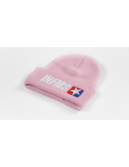 Winter BEANIE INFMS GREY | NAVY | PINK | RED | BLACK Infamous Team Infms Stunt +Stickers