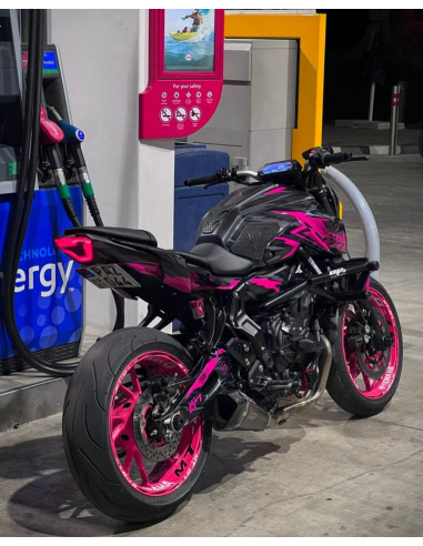 Chain Drive Kit 15/65 +GOLD Chain -Yamaha R7 MT07 MT-07 FZ08 FZ-08 (2014-2025) Stunt